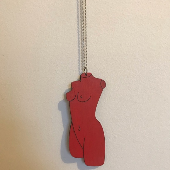 Body outline wall/rear view mirror decor - Picture 2 of 2